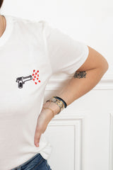 TEE-SHIRT BLANC BANG BANG