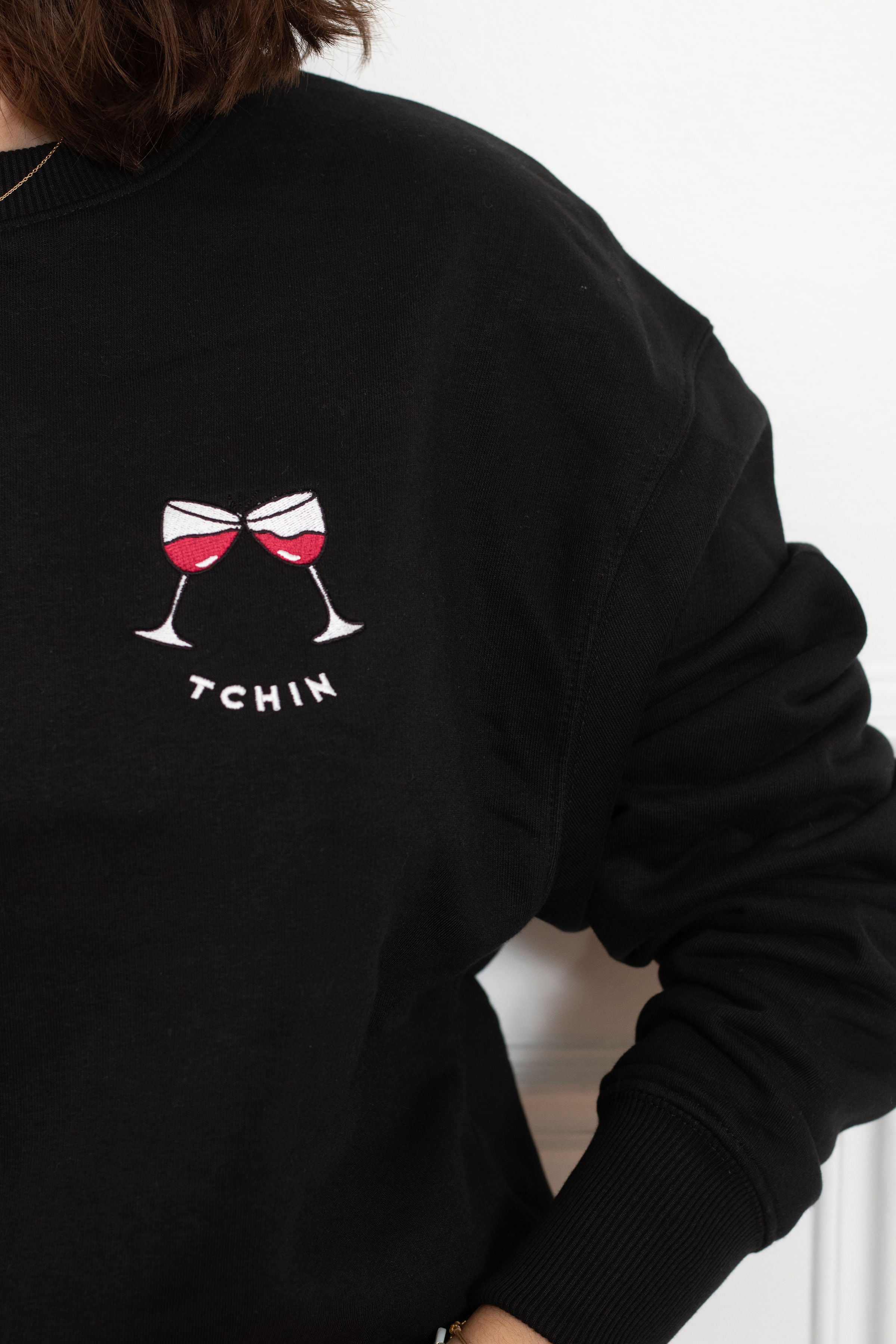 SWEAT NOIR TCHIN