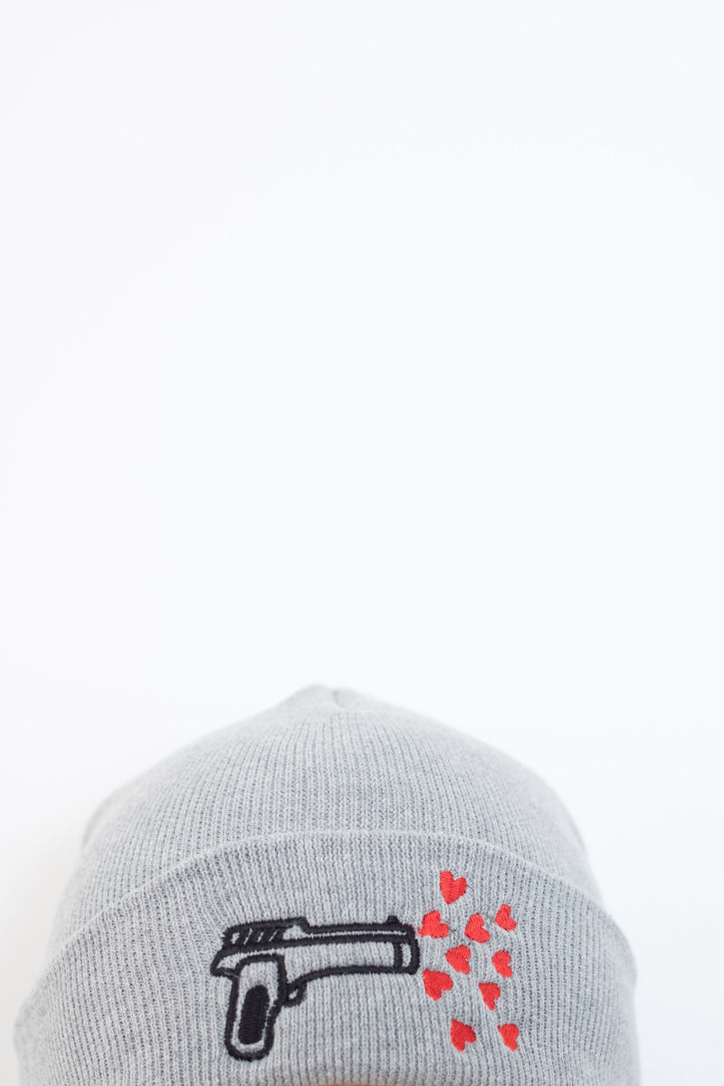 BONNET GRIS PISTOLET