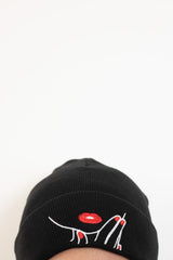 BONNET NOIR LEVRES