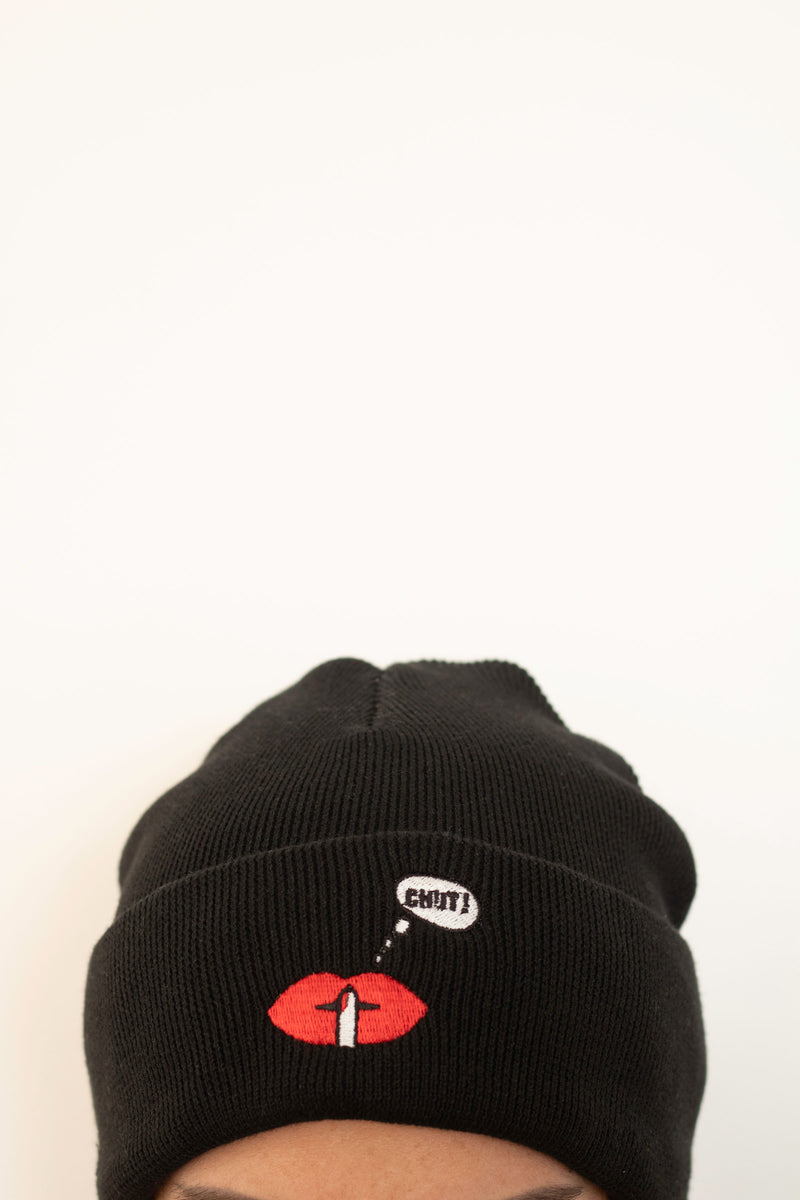 BONNET NOIR CHUT