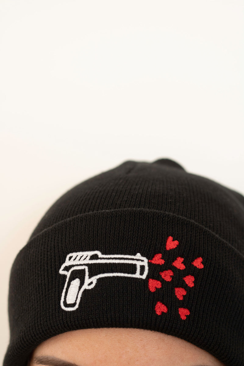 BONNET NOIR PISTOLET