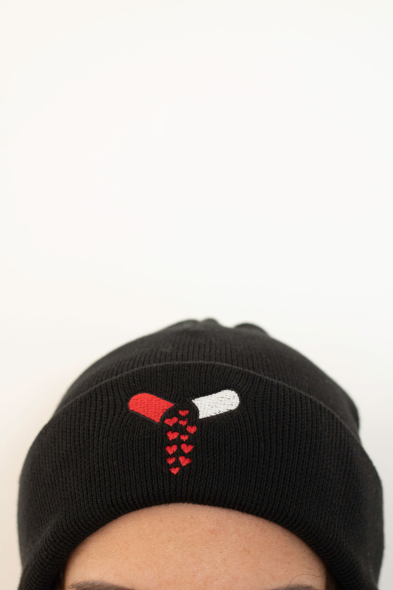 BONNET NOIR GELULE