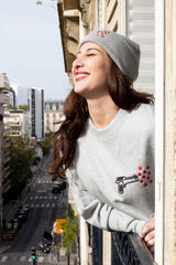 SWEAT GRIS PISTOLET