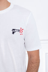 TEE-SHIRT BLANC BANG BANG