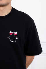 TEE-SHIRT NOIR TCHIN