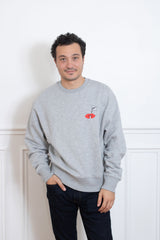 SWEAT GRIS CHUT