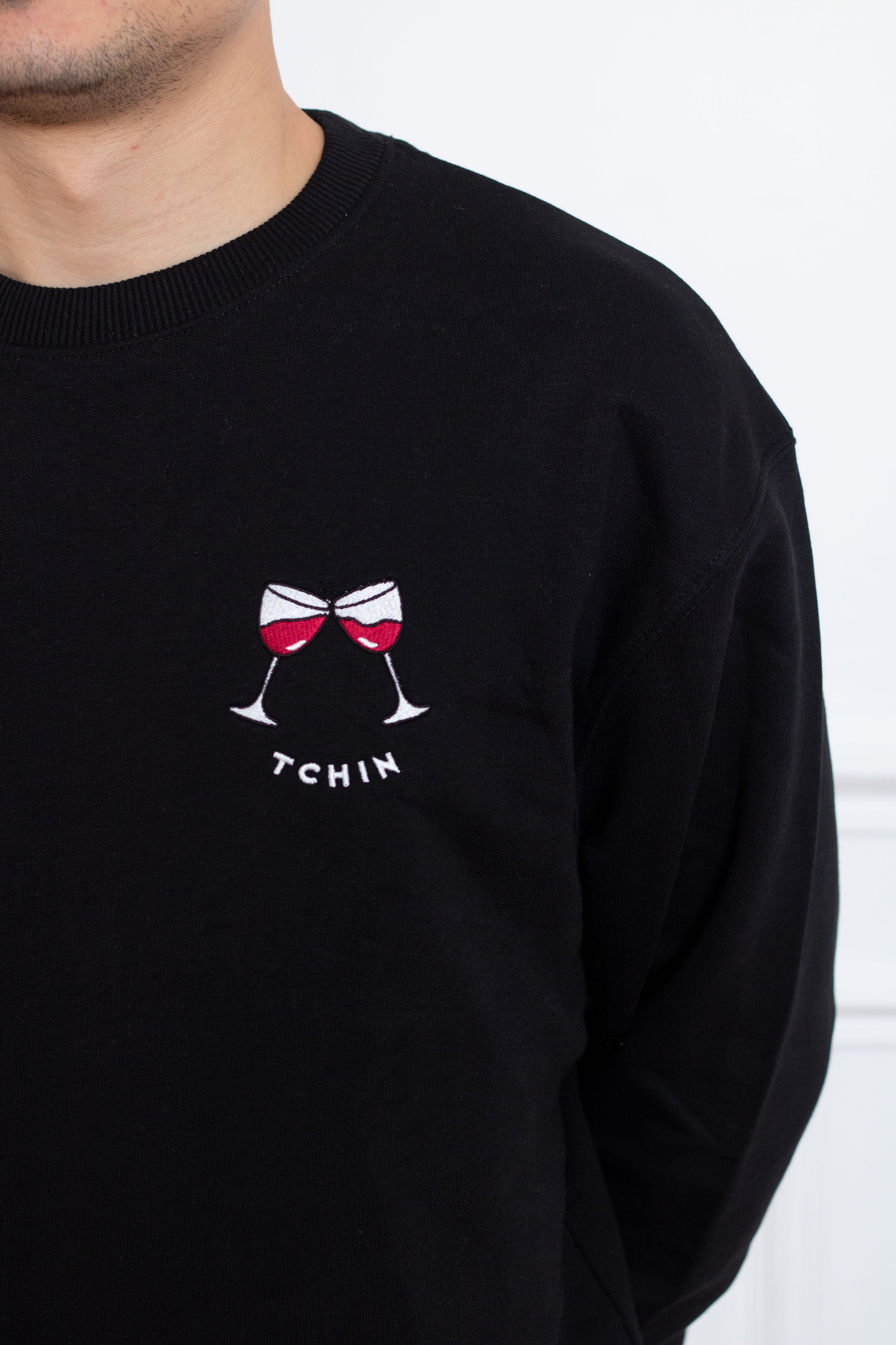 SWEAT NOIR TCHIN