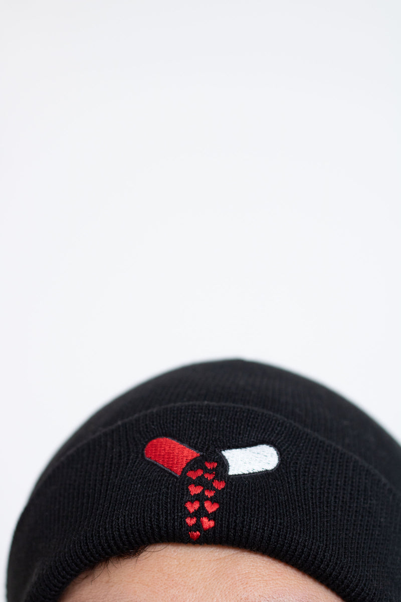 BONNET NOIR GELULE