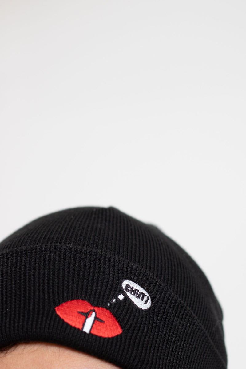 BONNET NOIR CHUT