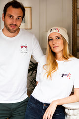 TEE-SHIRT BLANC TCHIN