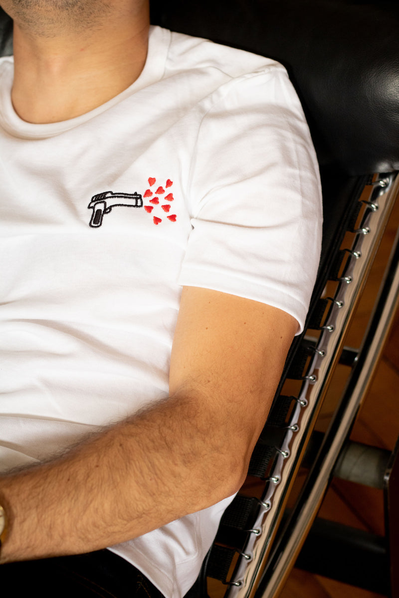 TEE-SHIRT BLANC BANG BANG