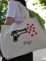 Tote Bag grand format "BANG BANG"