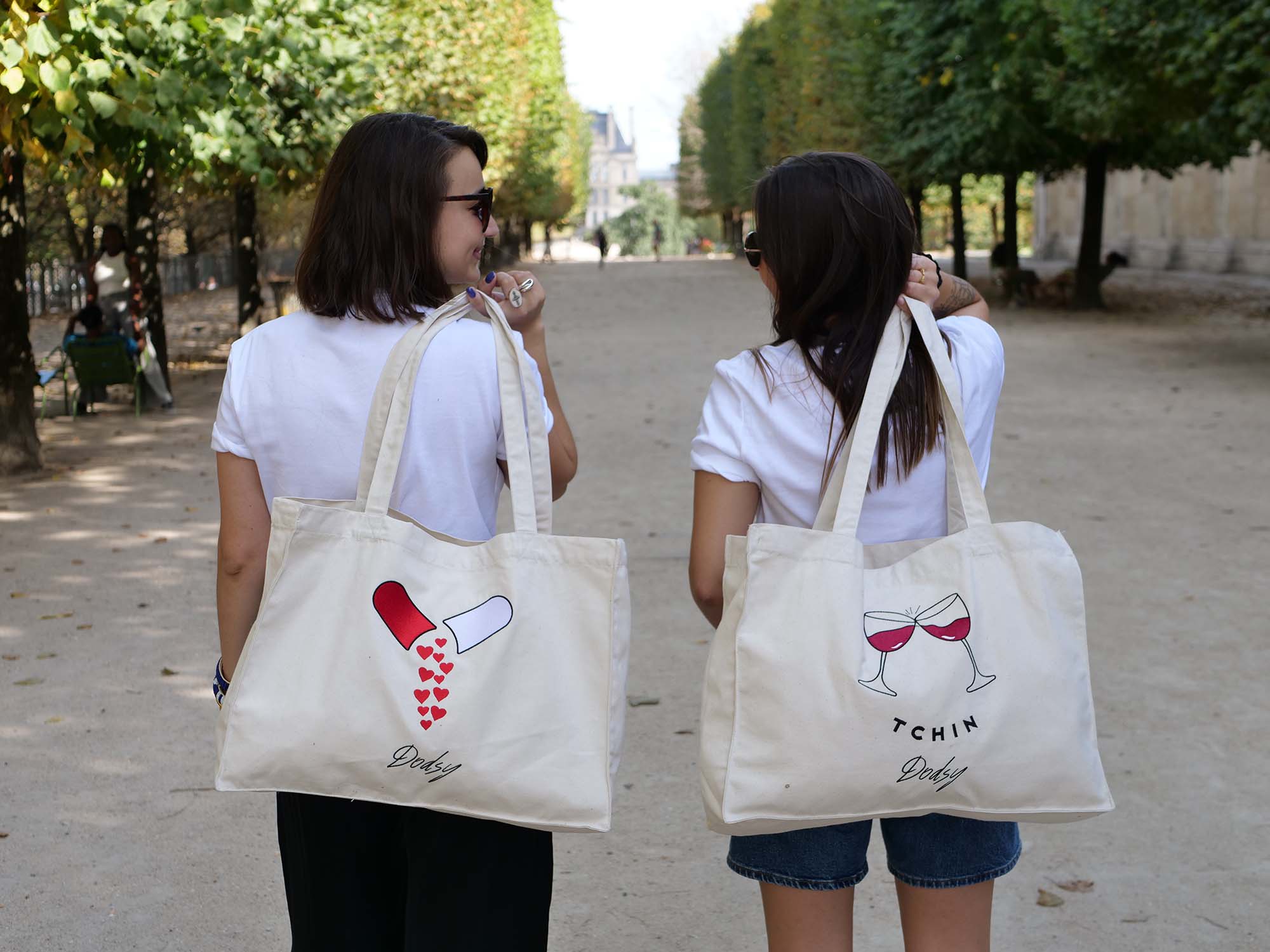 Tote Bag grand format "TCHIN"