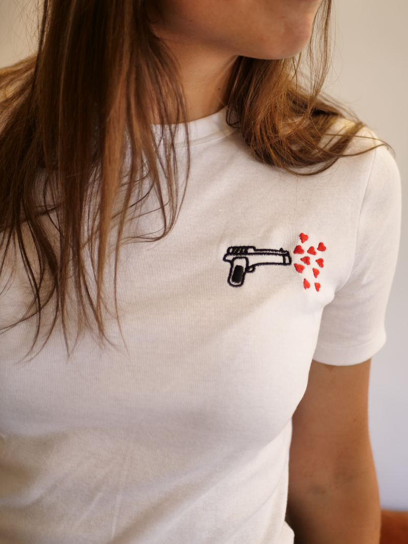 TEE-SHIRT BLANC BANG BANG